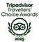 Gewinner des Tripadvisor Travellers‘ Choice award 2025 Gewinner des Tripadvisor Travellers‘ Choice award 2025