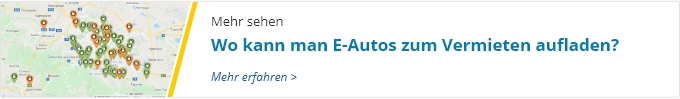 Wo kann man E-Autos zum Vermieten aufladen