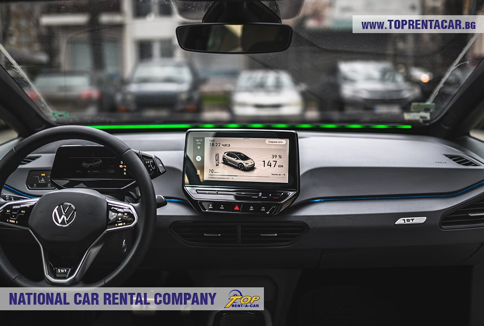 Karte mit Ladestationen für Elektroautos Karte mit Ladestationen für Elektroautos